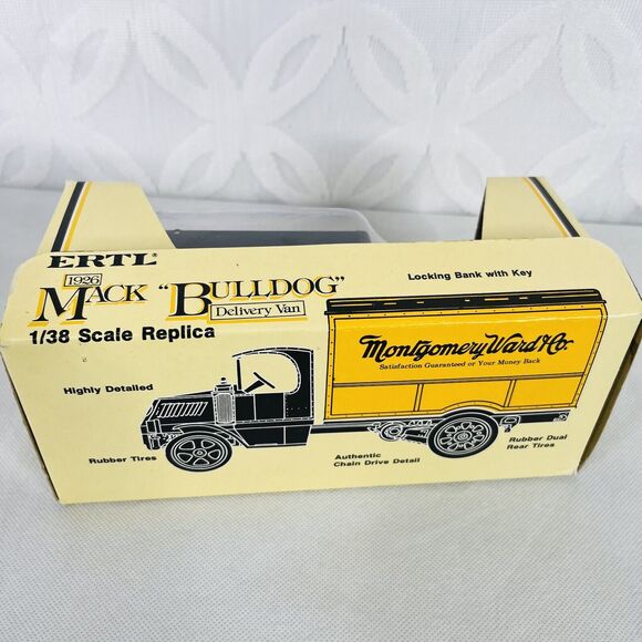 5 for $25|  Ertl Banks Montgomery Ward 1926 Mack Bulldog Delivery Van #1363 - Picture 5 of 8